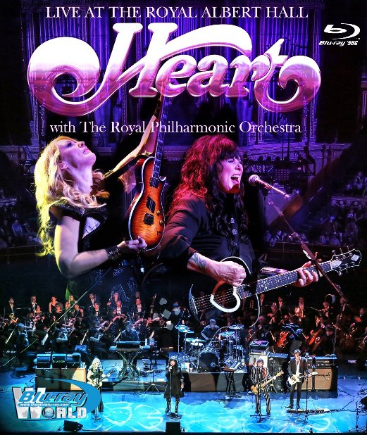 M1594.Heart Live at The Royal Albert Hall with The Royal Philharmonic Orchestra (2016)  (50G)